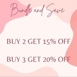 Bundle Any Item and Save
